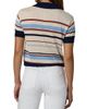 Joe's Jeans Women's The Stella Striped Polo Sweater - 5