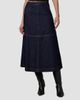 Joe's Jeans Women's The Tavi Denim Midi Skirt - 4