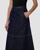 Joe's Jeans Women's The Tavi Denim Midi Skirt - 5