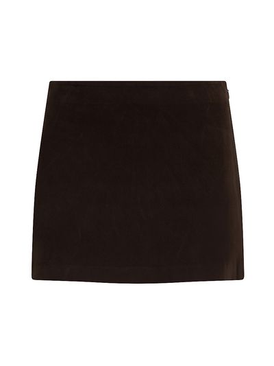 Joe's Jeans Women's Vegan Suede Miniskirt