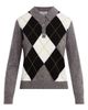 Joe's Joe's Argyle Cashmere Polo Sweater - 5