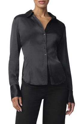 Joe's Joe's Cora Satin Slim Fit Shirt