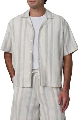 Joe's Joe's Dobby Stripe Camp Shirt