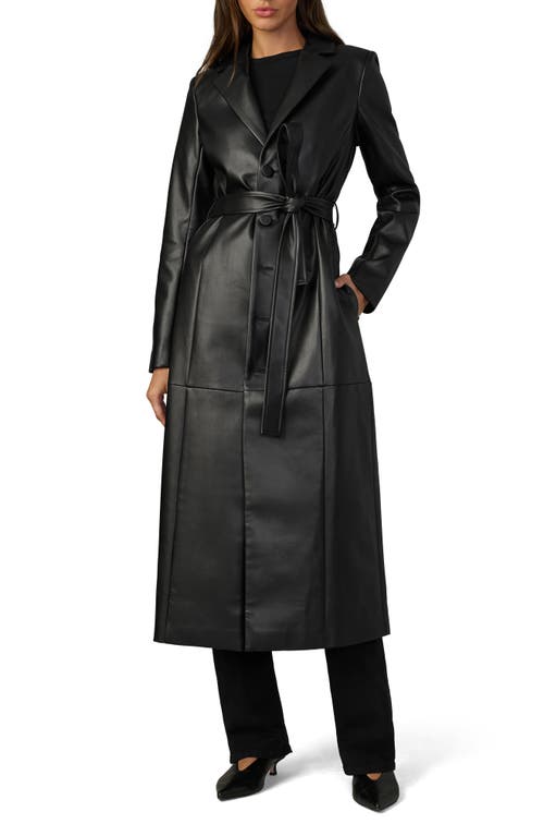 Joe's Joe's Faux Leather Trench Coat