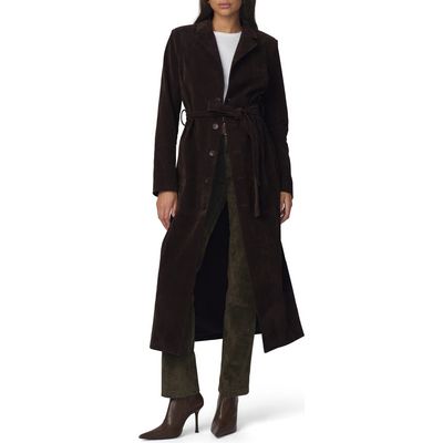 Joe's Joe's Faux Suede Long Coat