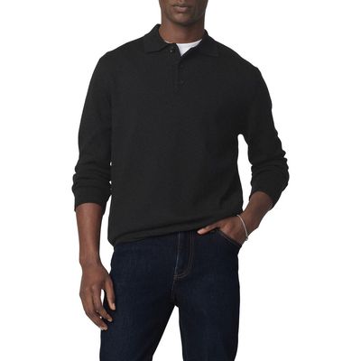 Joe's Joe's Long Sleeve Merino Wool Polo