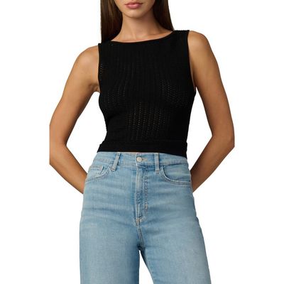 Joe's Joe's Openwork Boat Neck Tank