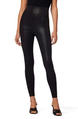 Joe's Joe's Pull-On High Waist Coated Ankle Leggings