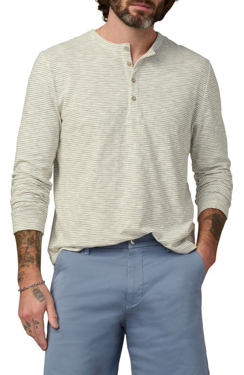 Joe's Joe's Stripe Long Sleeve Henley