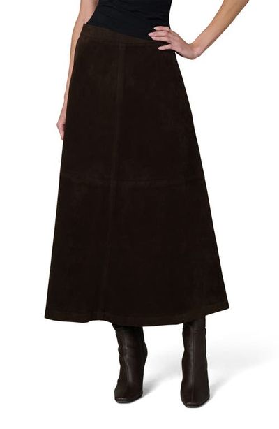 Joe's Joe's Tavi Faux Suede Midi Skirt