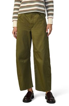 Joe's Joe's The Bowie High Waist Ankle Barrel Twill Pants
