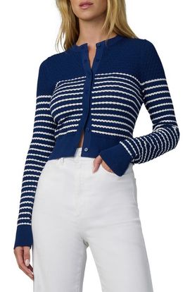 Joe's Joe's The Dani Stripe Pointelle Cardigan