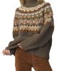 Joe's Joe's The Elva Fair Isle Mock Neck Sweater - 1