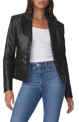 Joe's Joe's The Fitted Faux Leather Blazer