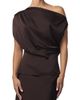 Joe's Joe's The Isla Drape One-Shoulder Satin Top - 1