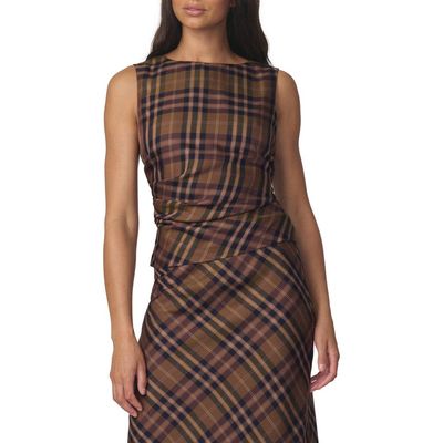 Joe's Joe's The Meg Ruched Sleeveless Top