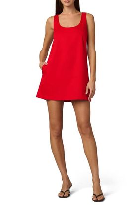 Joe's Joe's The Scoop Neck Cotton Minidress