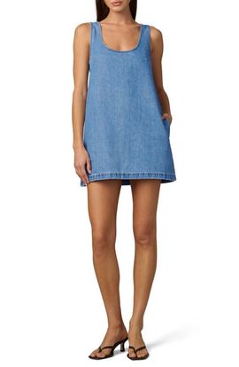 Joe's Joe's The Scoop Neck Denim Minidress