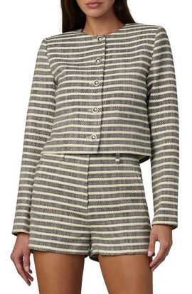 Joe's Joe's The Talia Stripe Crop Jacket