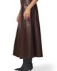 Joe's Joe's The Tavi Faux Leather Maxi Skirt - 3