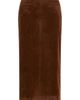Joe's Joe's The Welt Pocket Faux Suede Midi Skirt - 5