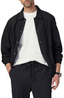 Joe's Joe's Water Resistant Nylon Coach's Jacket