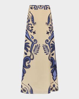 Johanna Ortiz Everywhere Silk Maxi Skirt
