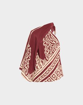 Johanna Ortiz Frontier Poem Silk Scarf Top