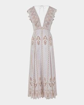 Johanna Ortiz Grace In The Open Fields Maxi Dress