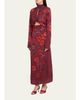 Johanna Ortiz In The Woods Printed Jacquard Ankle Dress - 4
