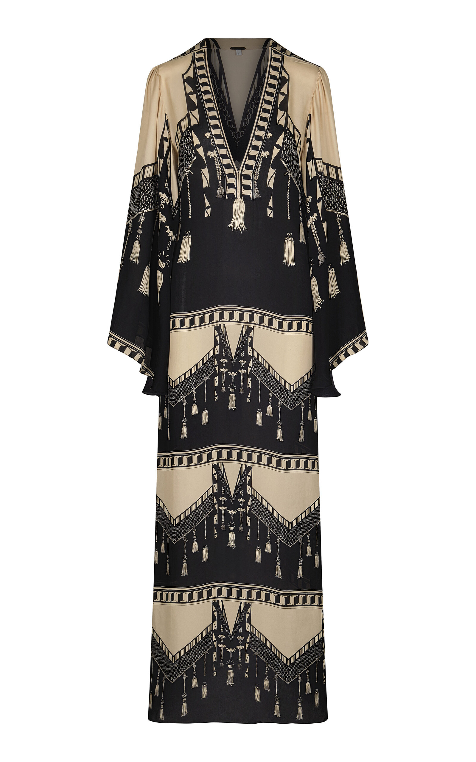 Johanna Ortiz Johanna Ortiz A Study Of Distance Printed Silk Maxi Dress