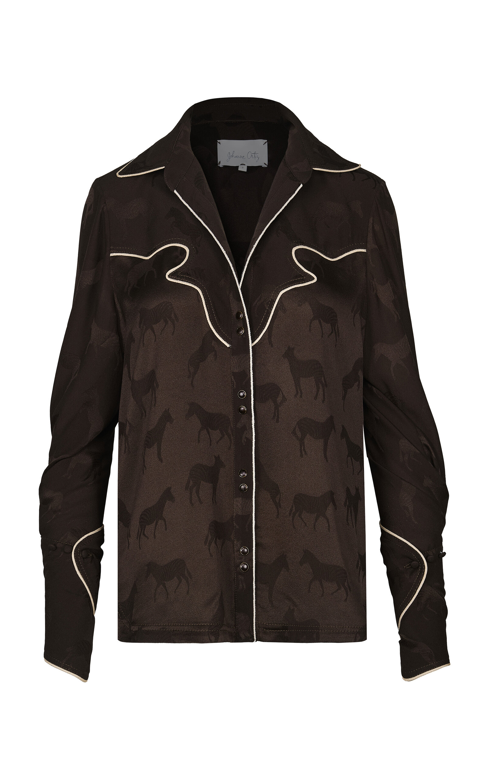 Johanna Ortiz Johanna Ortiz A Touch of Grace Satin Shirt