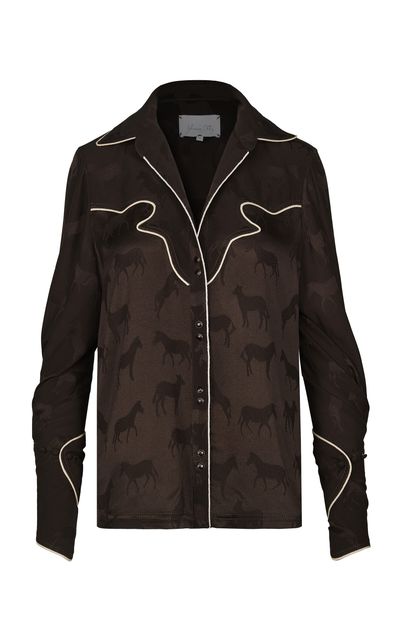 Johanna Ortiz Johanna Ortiz A Touch of Grace Satin Shirt