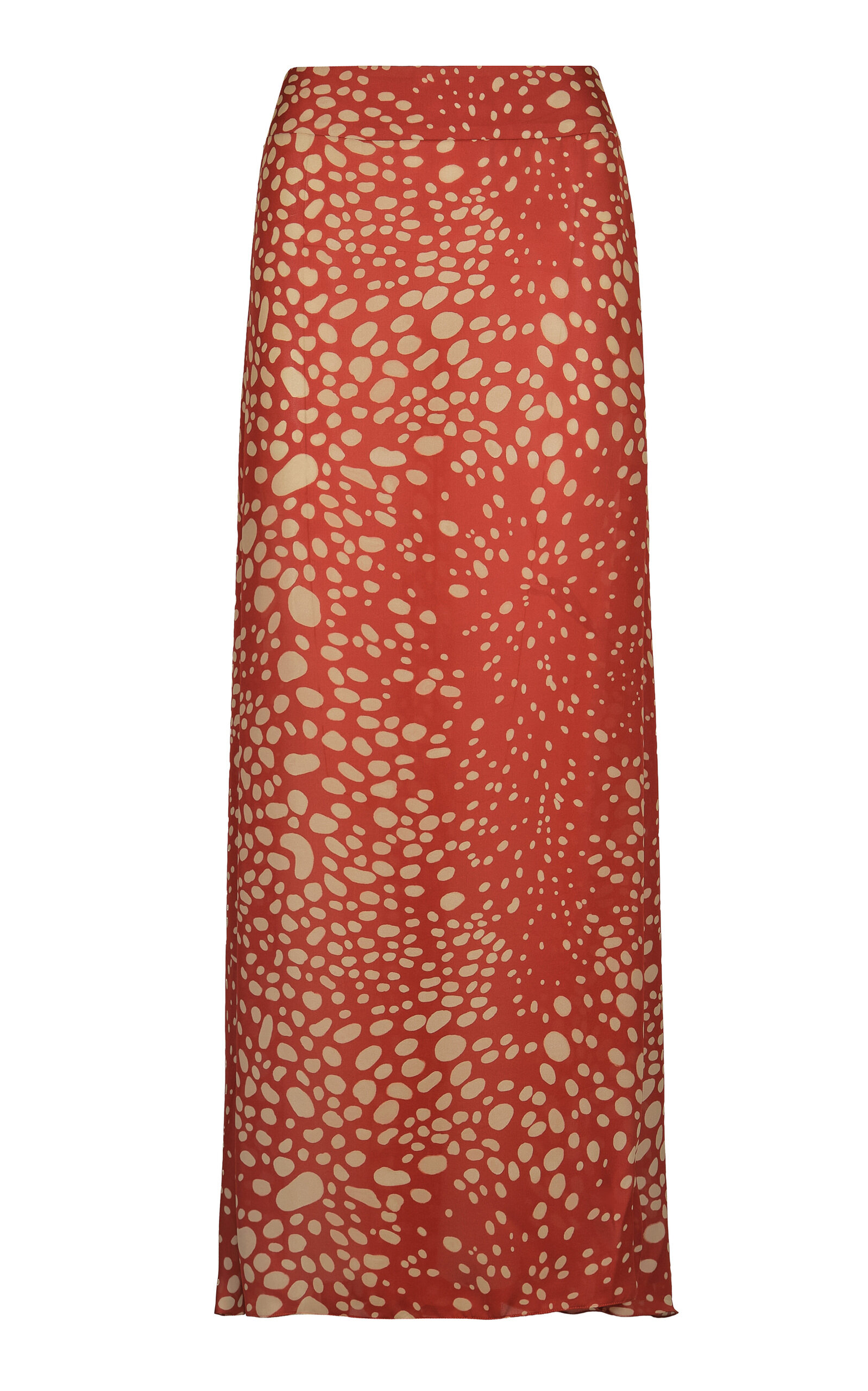 Johanna Ortiz Johanna Ortiz Acient Mirage Printed Silk Maxi Skirt