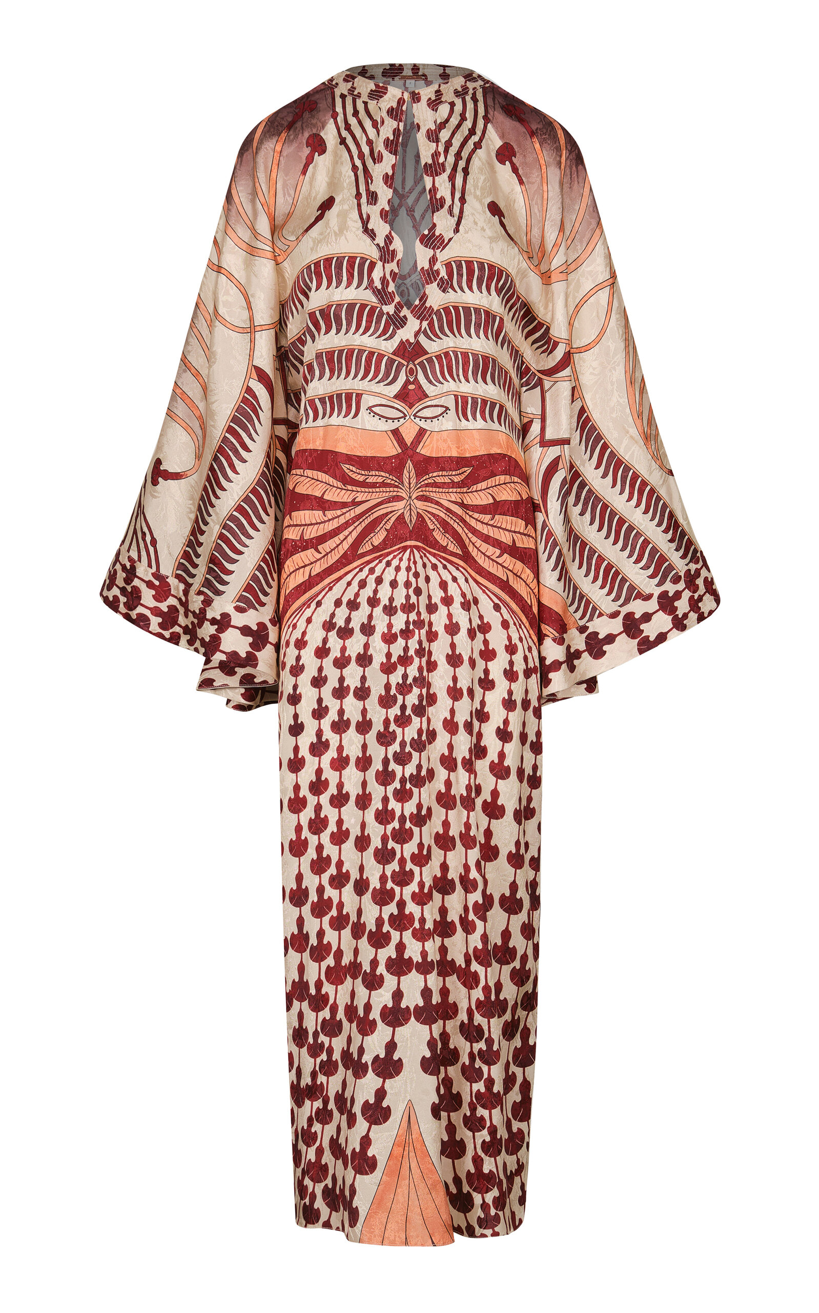 Johanna Ortiz Johanna Ortiz Africa Oriental Twill Midi Dress