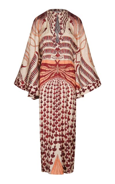 Johanna Ortiz Johanna Ortiz Africa Oriental Twill Midi Dress