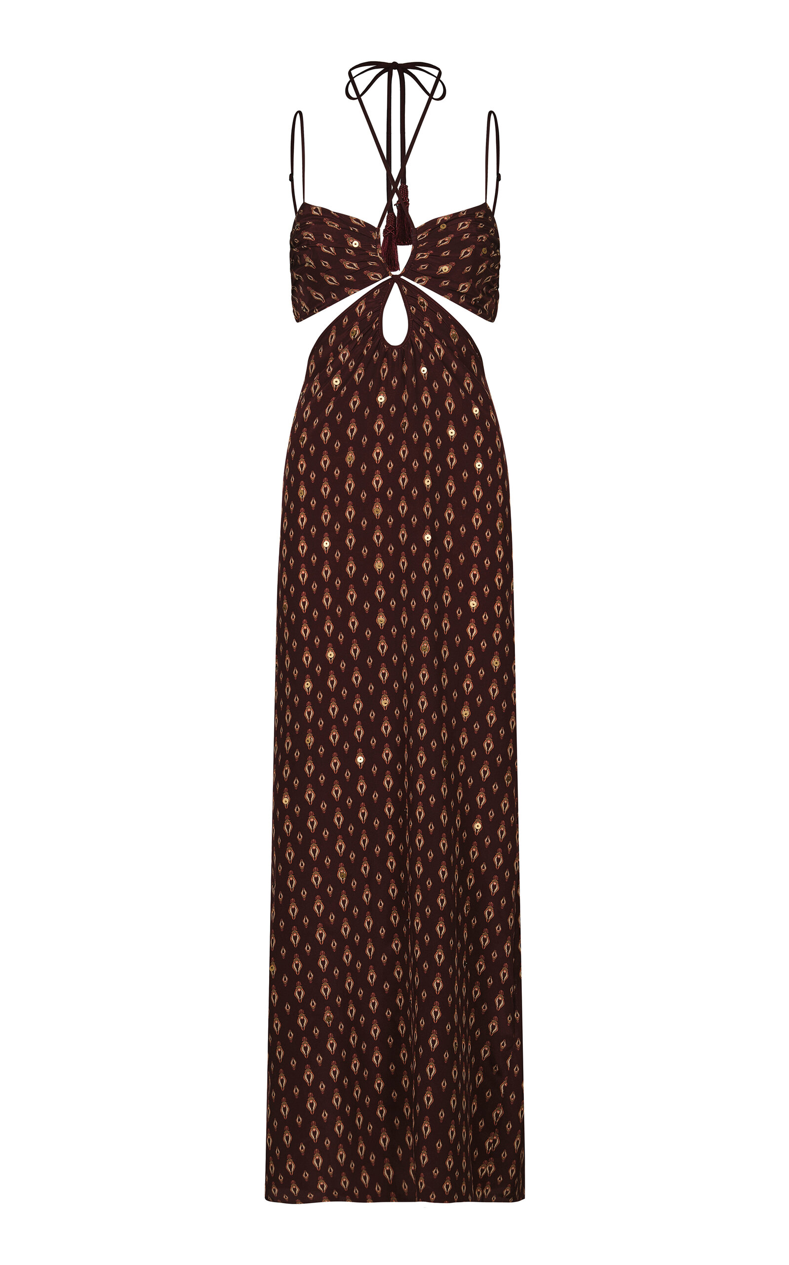 Johanna Ortiz Johanna Ortiz Andalusia Rhythms Silk Maxi Dress