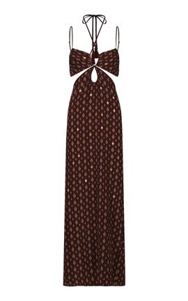 Johanna Ortiz Johanna Ortiz Andalusia Rhythms Silk Maxi Dress