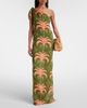 Johanna Ortiz Johanna Ortiz Asymmetric printed linen midi dress - 6