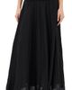 Johanna Ortiz Johanna Ortiz Black Light and Sound Ankle Skirt Black - 1