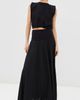 Johanna Ortiz Johanna Ortiz Black Light and Sound Ankle Skirt Black - 5