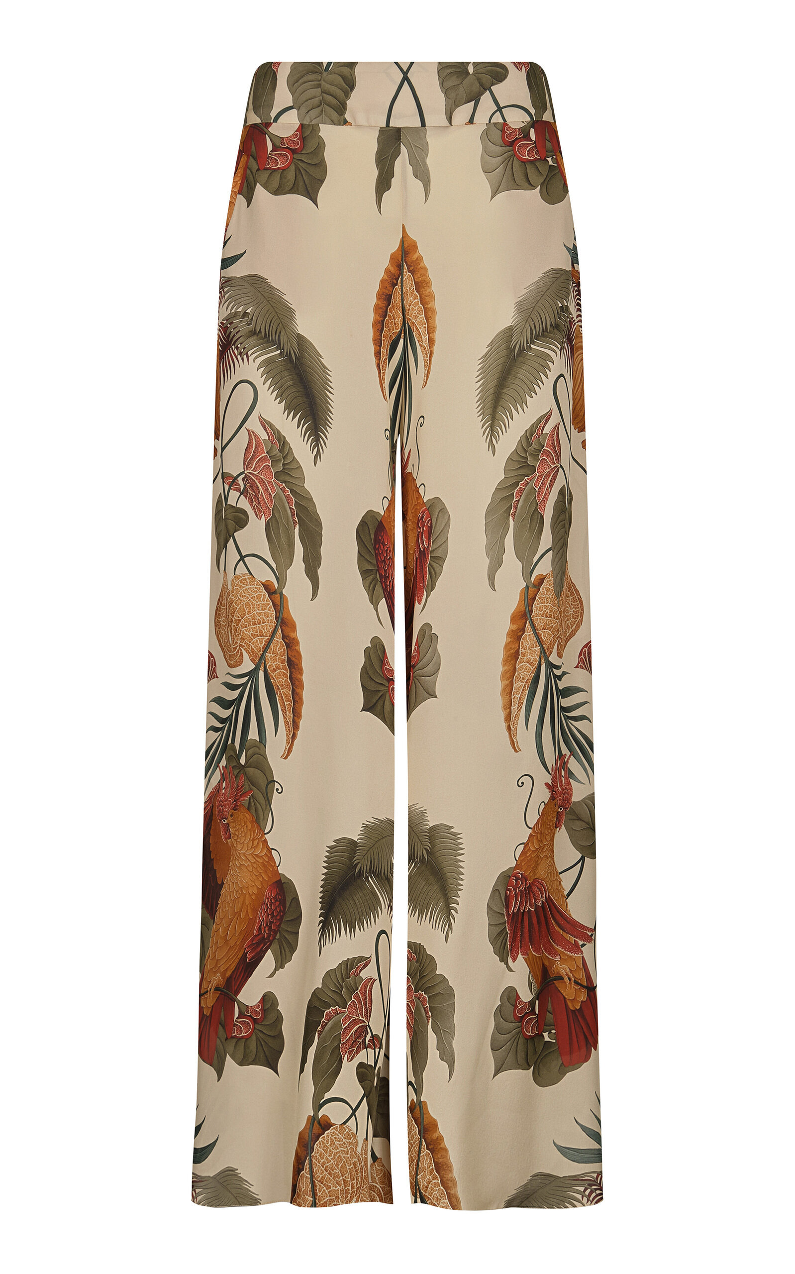 Johanna Ortiz Johanna Ortiz Brave Printed Silk WideLeg Pants