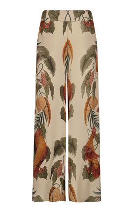 Johanna Ortiz Johanna Ortiz Brave Printed Silk WideLeg Pants