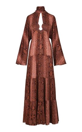 Johanna Ortiz Johanna Ortiz Carnival Bloom Silk Maxi Dress