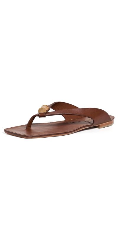 Johanna Ortiz Johanna Ortiz Cognac Voices of The Frontier Sandals Cognac/Nude
