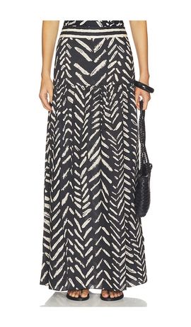 Johanna Ortiz Johanna Ortiz Cotton Rituales Maxi Skirt