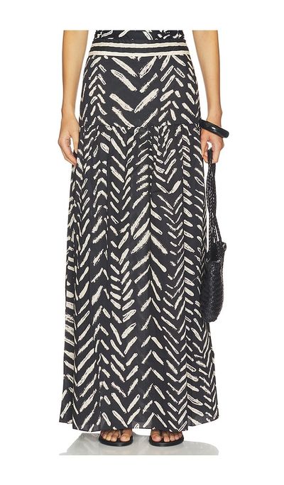 Johanna Ortiz Johanna Ortiz Cotton Rituales Maxi Skirt