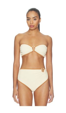 Johanna Ortiz Johanna Ortiz Crinkle Seawaters Bikini Top