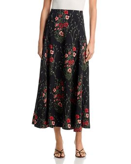 Johanna Ortiz Johanna Ortiz De Isla Floral Print Maxi Skirt