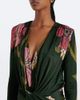 Johanna Ortiz Johanna Ortiz Draped printed jersey midi dress - 3